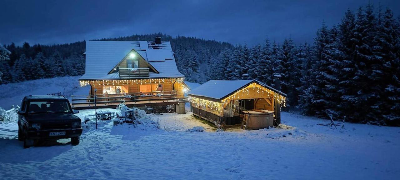 Вилла Gosciniec Dziubasowki Новы-Тарг Экстерьер фото